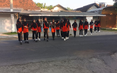 Peringati Hari Ozon Sedunia, MTsN 2 Madiun Gelar Gerakan Satu Hari Tanpa Kendaraan Bermotor